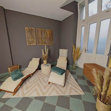 Residenz Bleichroeder - 25 Mit Strandkorb ゼーバート・ヘリングスドルフ エクステリア 写真