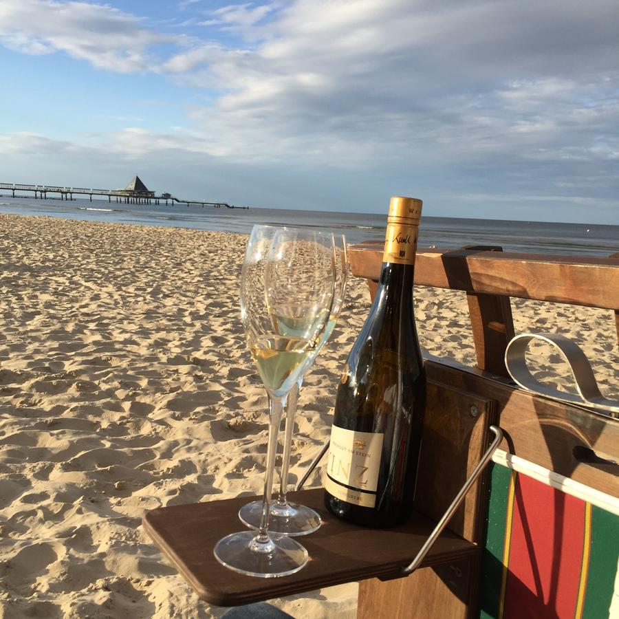 Residenz Bleichroeder - 25 Mit Strandkorb ゼーバート・ヘリングスドルフ エクステリア 写真